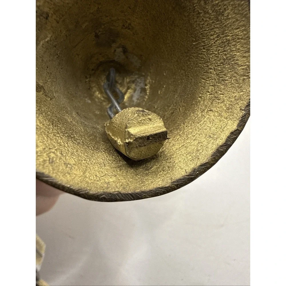 Vintage Antique Brass‎ Bell Monk Smoking Pipe RARE